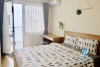 Two bedrooms apartment for rent in Van Cao st,Ba Dinh district, Hanoi